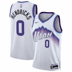 Taylor Hendricks Utah Jazz Unisex Swingman Jersey Association Edition White - NBA
