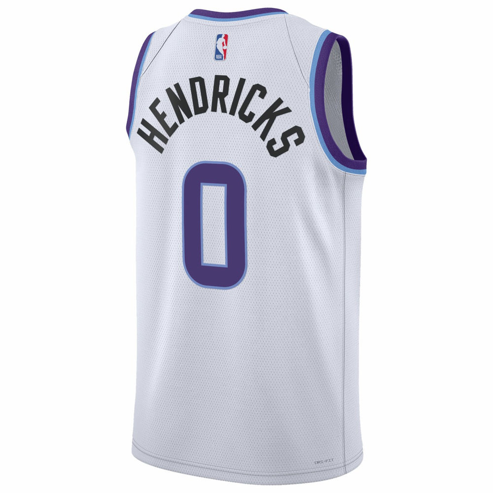 Taylor Hendricks Utah Jazz Unisex Swingman Jersey Association Edition White - NBA