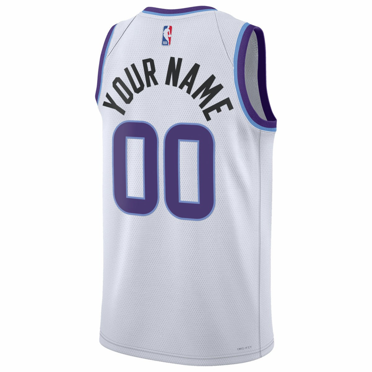 Utah Jazz Unisex Swingman Custom Jersey Association Edition White - NBA