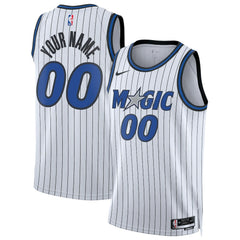 Orlando Magic Unisex Swingman Custom Jersey Association Edition White - NBA