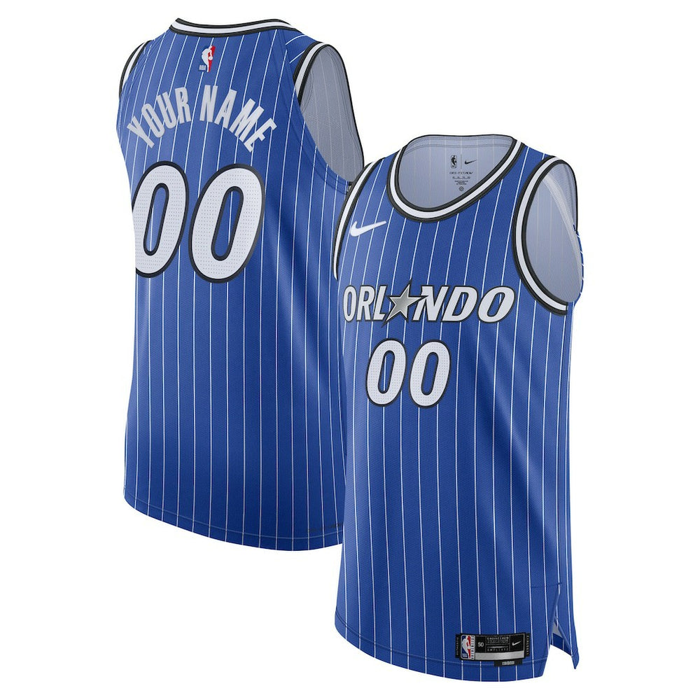 Orlando Magic Authentic Custom Jersey Icon Edition Blue - NBA