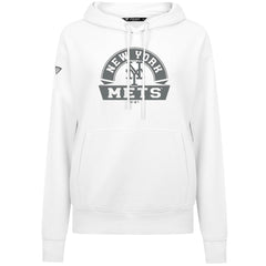 New York Mets Levelwear Women's Adorn Banner Arch Hoodie - MLB