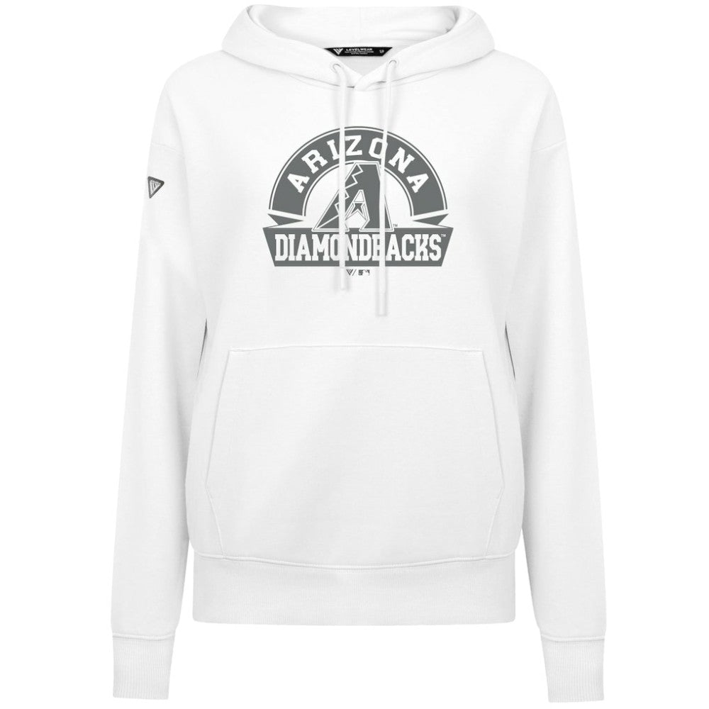 Arizona Diamondbacks Levelwear Women's Adorn Banner Arch Hoodie - MLB