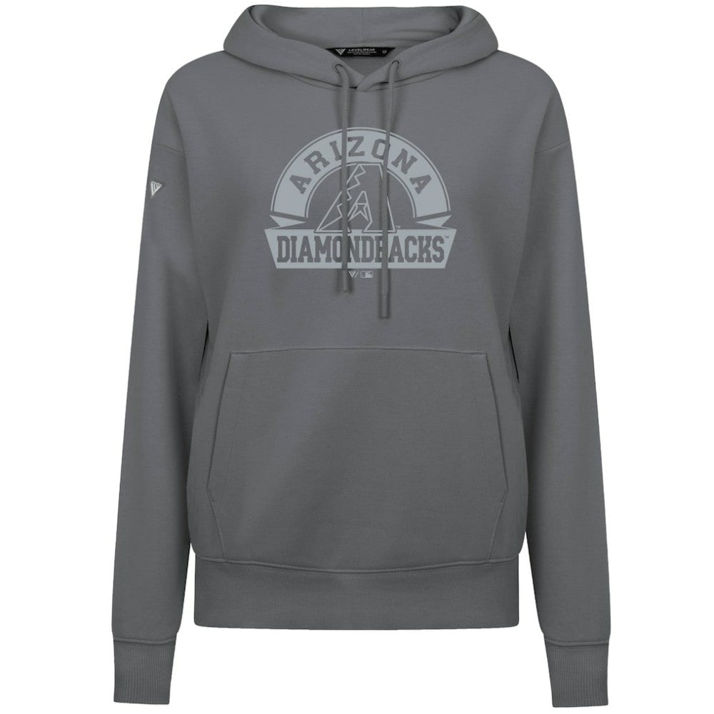 Arizona Diamondbacks Levelwear Women's Adorn Banner Arch Hoodie - MLB