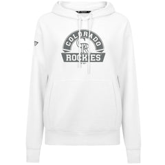 Colorado Rockies Levelwear Women's Adorn Banner Arch Hoodie - MLB