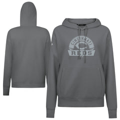 Cincinnati Reds Levelwear Women's Adorn Banner Arch Hoodie - MLB