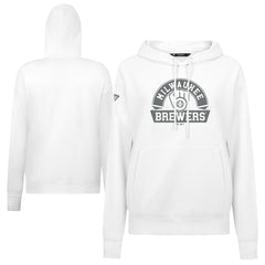 Milwaukee Brewers Levelwear Women's Adorn Banner Arch Hoodie - MLB