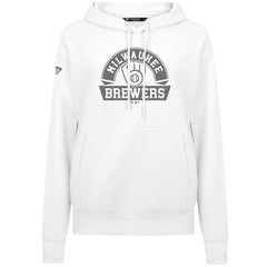 Milwaukee Brewers Levelwear Women's Adorn Banner Arch Hoodie - MLB