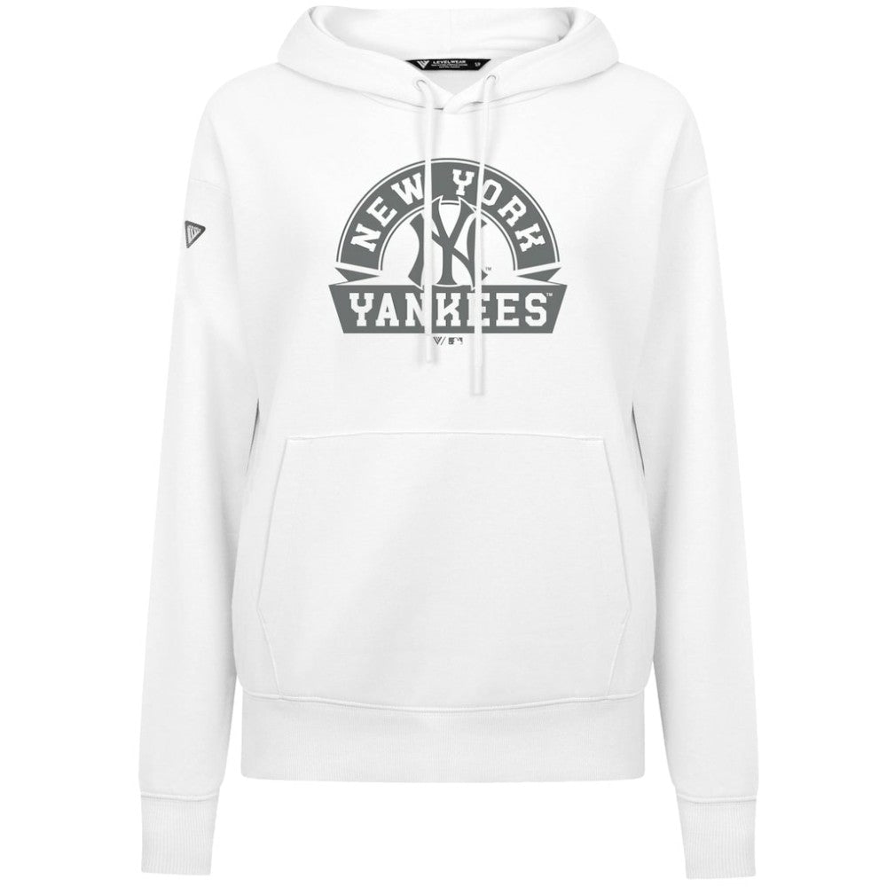 New York Yankees Levelwear Women's Adorn Banner Arch Hoodie - MLB