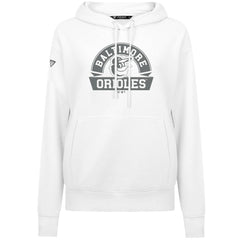 Baltimore Orioles Levelwear Women's Adorn Banner Arch Hoodie - MLB