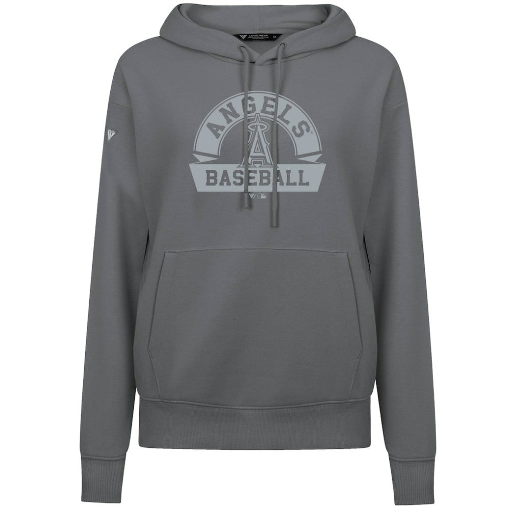 Los Angeles Angels Levelwear Women's Adorn Banner Arch Hoodie - MLB