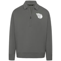 Cleveland Guardians Levelwear Women's Canmore Chenille Logo Quarter-Zip Top - MLB
