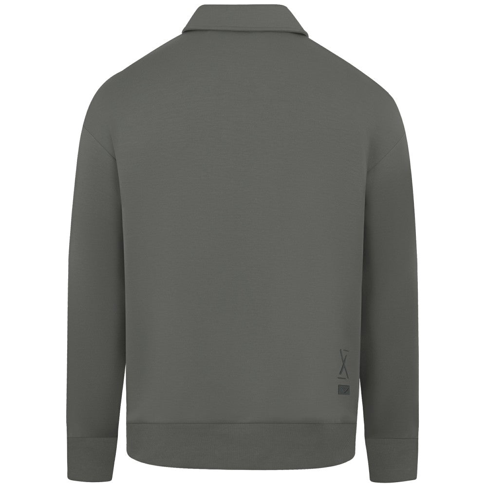 Kansas City Royals Levelwear Women's Canmore Chenille Logo Quarter-Zip Top - MLB