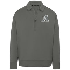 Arizona Diamondbacks Levelwear Women's Canmore Chenille Logo Quarter-Zip Top - MLB