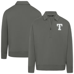Texas Rangers Levelwear Women's Canmore Chenille Logo Quarter-Zip Top - MLB