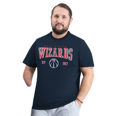 Washington Wizards G-III Sports by Carl Banks Adaptive Classic Team Spirit Short Sleeve T-Shirt Navy - NBA