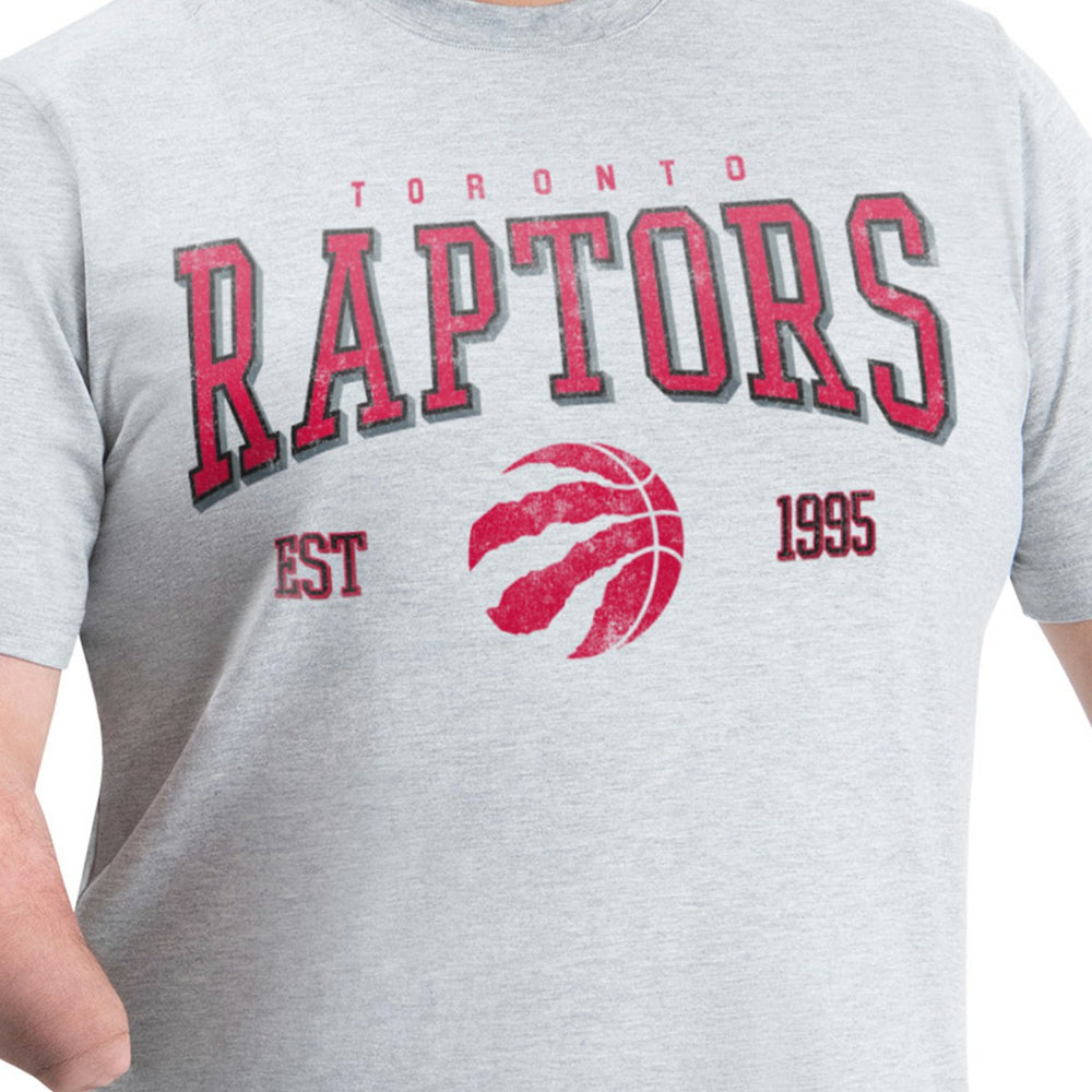 Toronto Raptors G-III Sports by Carl Banks Adaptive Classic Team Spirit Short Sleeve T-Shirt Gray - NBA