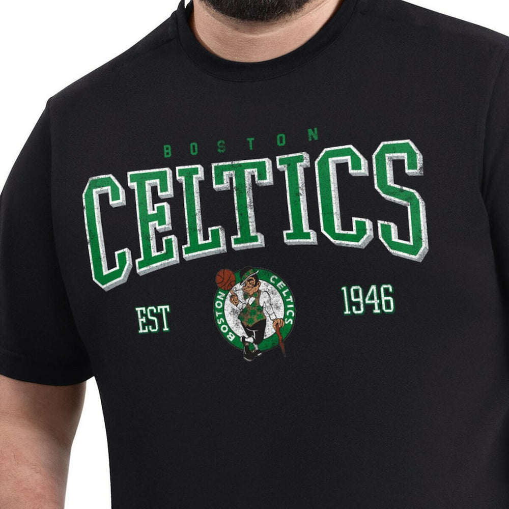 Boston Celtics G-III Sports by Carl Banks Adaptive Classic Team Spirit Short Sleeve T-Shirt Black - NBA