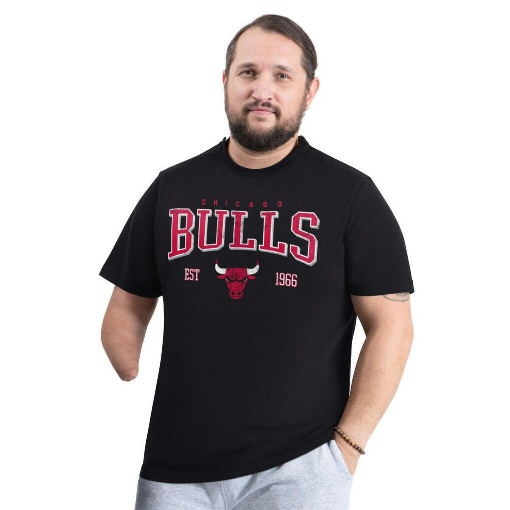 Chicago Bulls G-III Sports by Carl Banks Adaptive Classic Team Spirit Short Sleeve T-Shirt Black - NBA