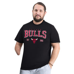 Chicago Bulls G-III Sports by Carl Banks Adaptive Classic Team Spirit Short Sleeve T-Shirt Black - NBA