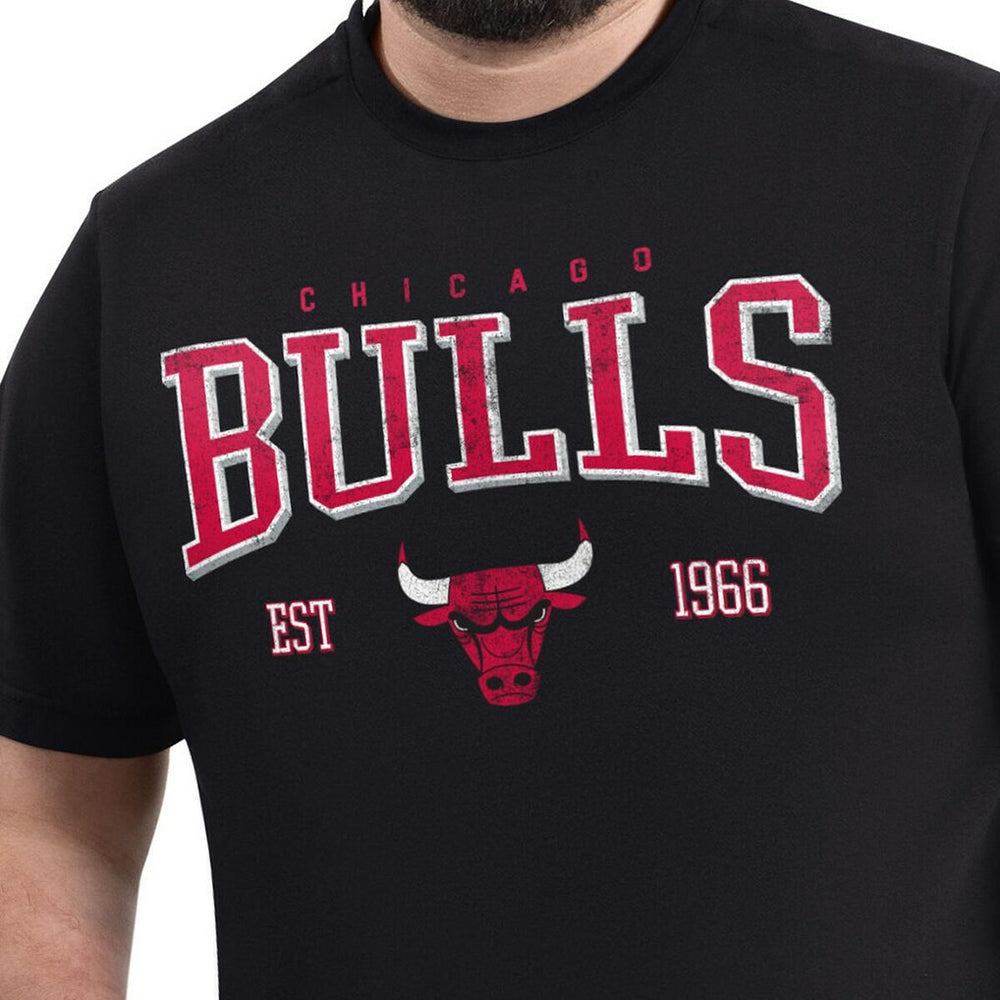 Chicago Bulls G-III Sports by Carl Banks Adaptive Classic Team Spirit Short Sleeve T-Shirt Black - NBA