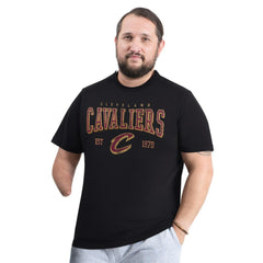 Cleveland Cavaliers G-III Sports by Carl Banks Adaptive Classic Team Spirit Short Sleeve T-Shirt Black - NBA