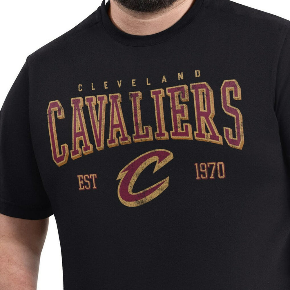 Cleveland Cavaliers G-III Sports by Carl Banks Adaptive Classic Team Spirit Short Sleeve T-Shirt Black - NBA