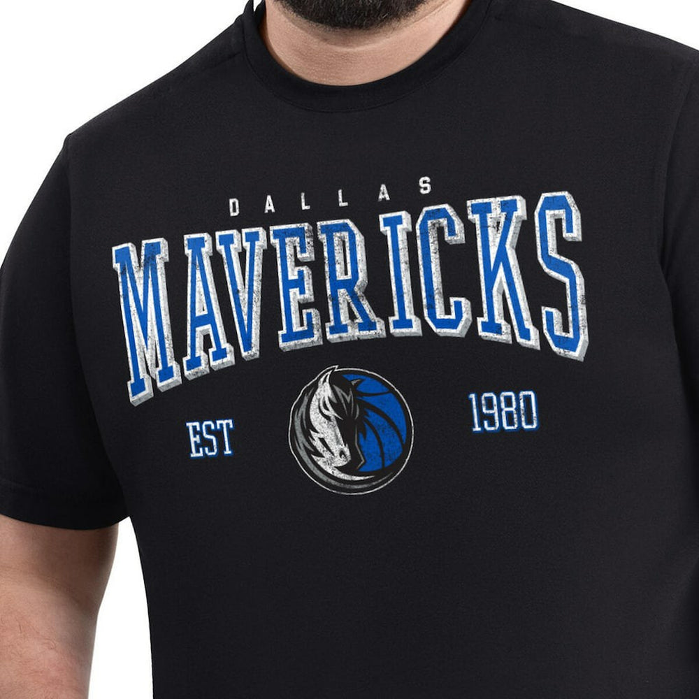 Dallas Mavericks G-III Sports by Carl Banks Adaptive Classic Team Spirit Short Sleeve T-Shirt Black - NBA