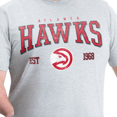Atlanta Hawks G-III Sports by Carl Banks Adaptive Classic Team Spirit Short Sleeve T-Shirt Gray - NBA
