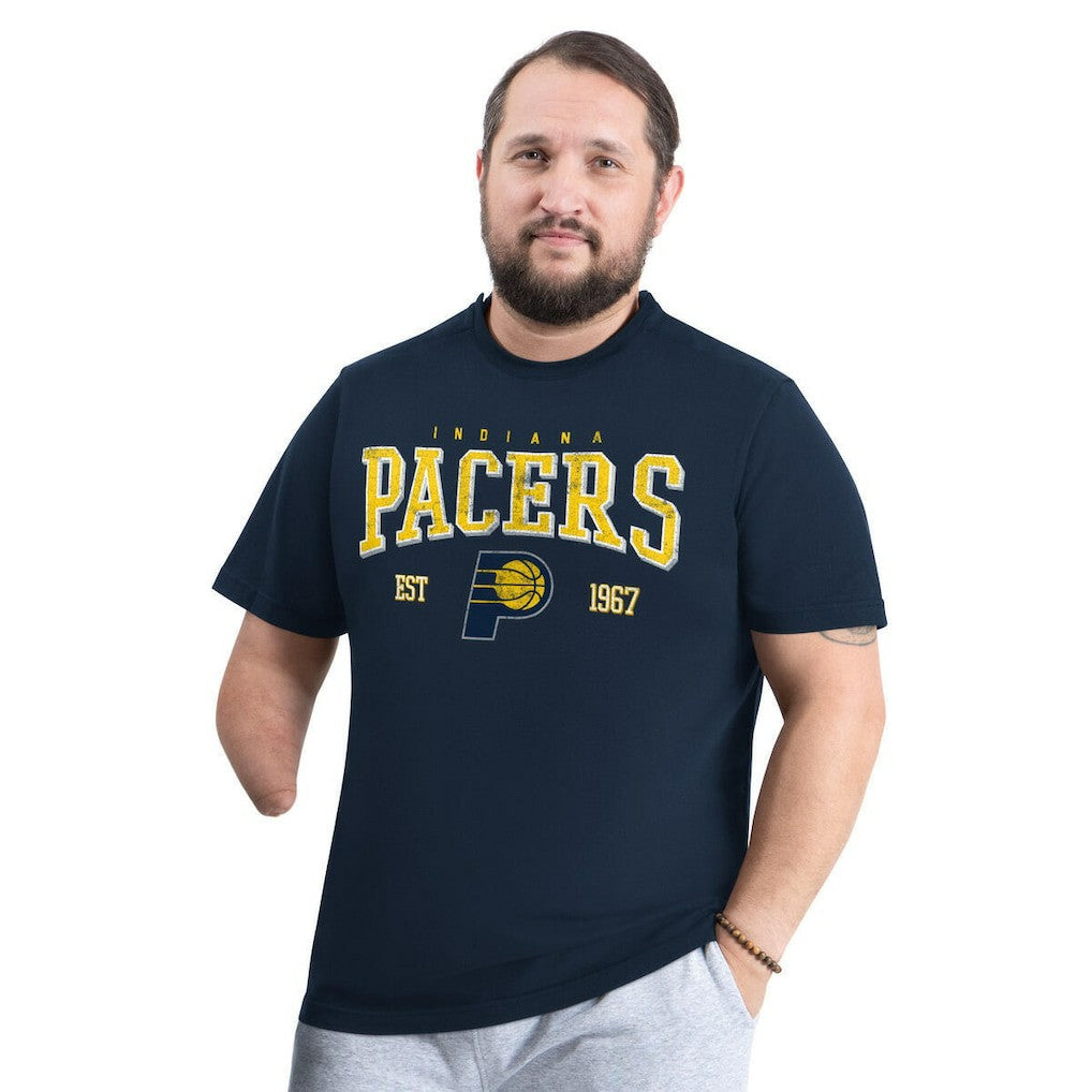 Indiana Pacers G-III Sports by Carl Banks Adaptive Classic Team Spirit Short Sleeve T-Shirt Navy - NBA
