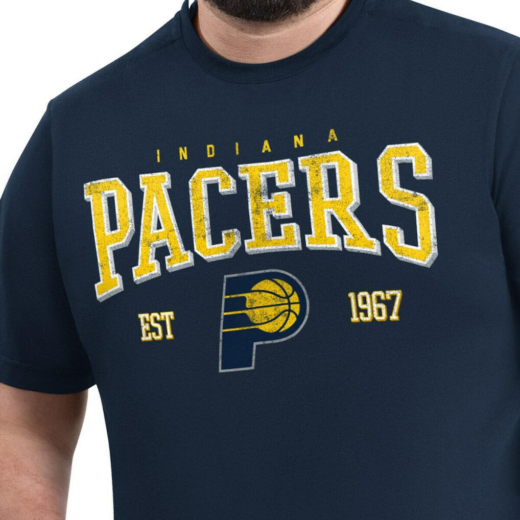 Indiana Pacers G-III Sports by Carl Banks Adaptive Classic Team Spirit Short Sleeve T-Shirt Navy - NBA