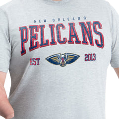 New Orleans Pelicans G-III Sports by Carl Banks Adaptive Classic Team Spirit Short Sleeve T-Shirt Gray - NBA