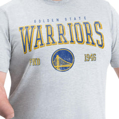 Golden State Warriors G-III Sports by Carl Banks Adaptive Classic Team Spirit Short Sleeve T-Shirt Gray - NBA