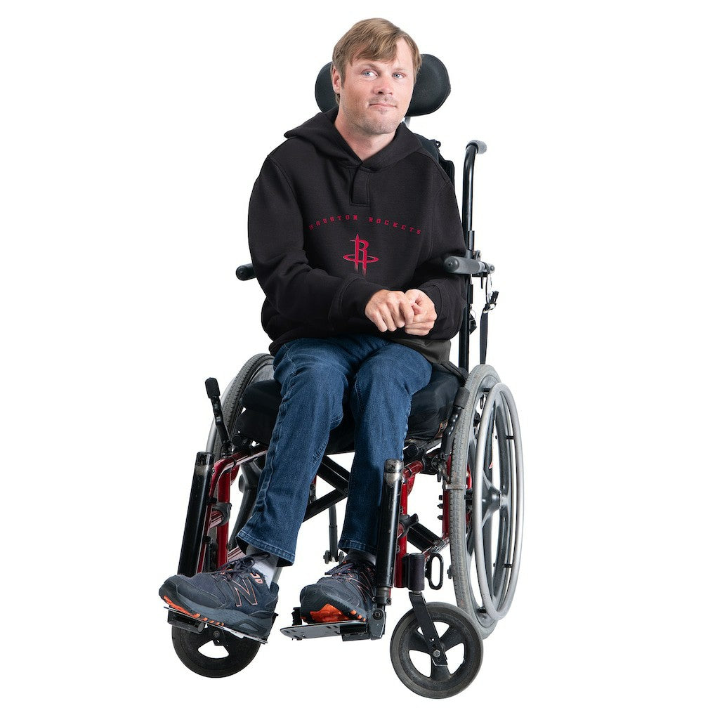 Houston Rockets G-III Sports by Carl Banks Adaptive Team Arc Fleece Hoodie Black - NBA