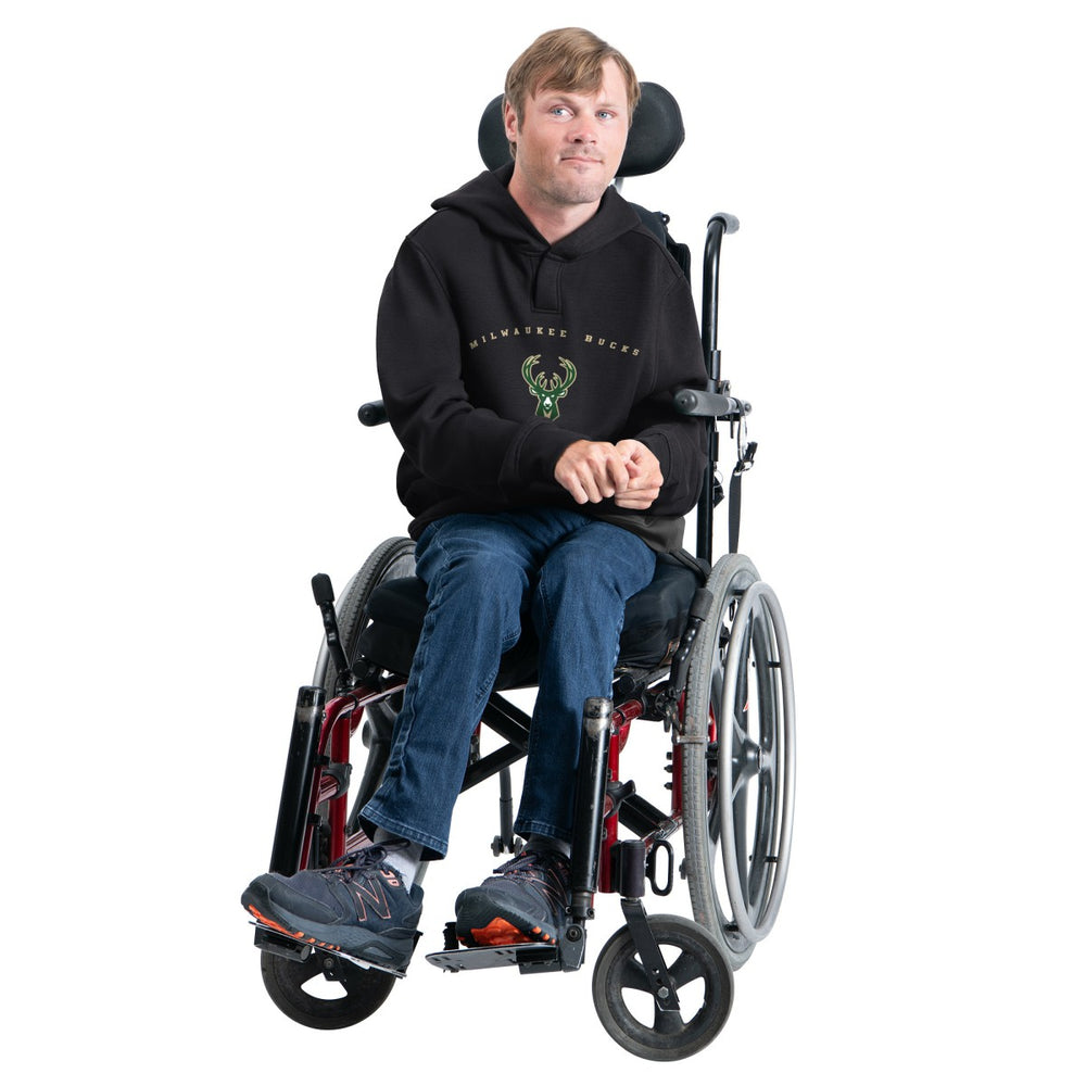 Milwaukee Bucks G-III Sports by Carl Banks Adaptive Team Arc Fleece Hoodie Black - NBA