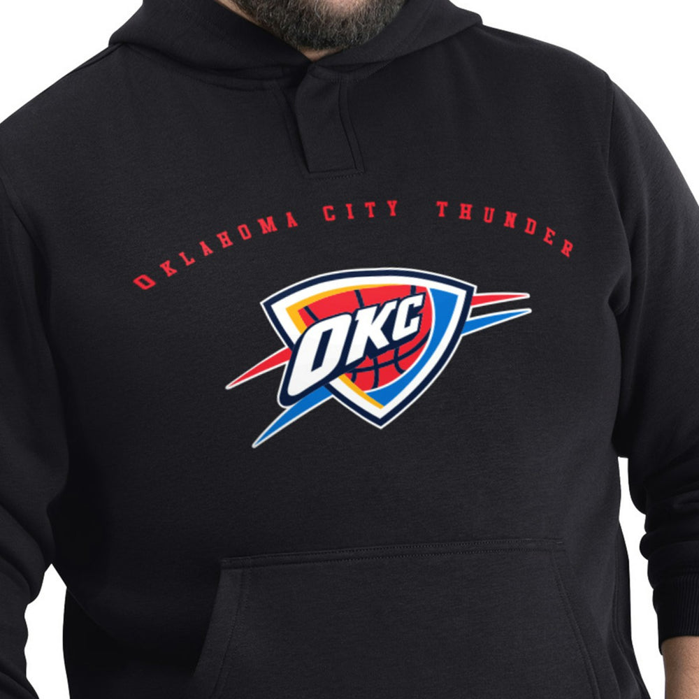 Oklahoma City Thunder G-III Sports by Carl Banks Adaptive Team Arc Fleece Hoodie Black - NBA