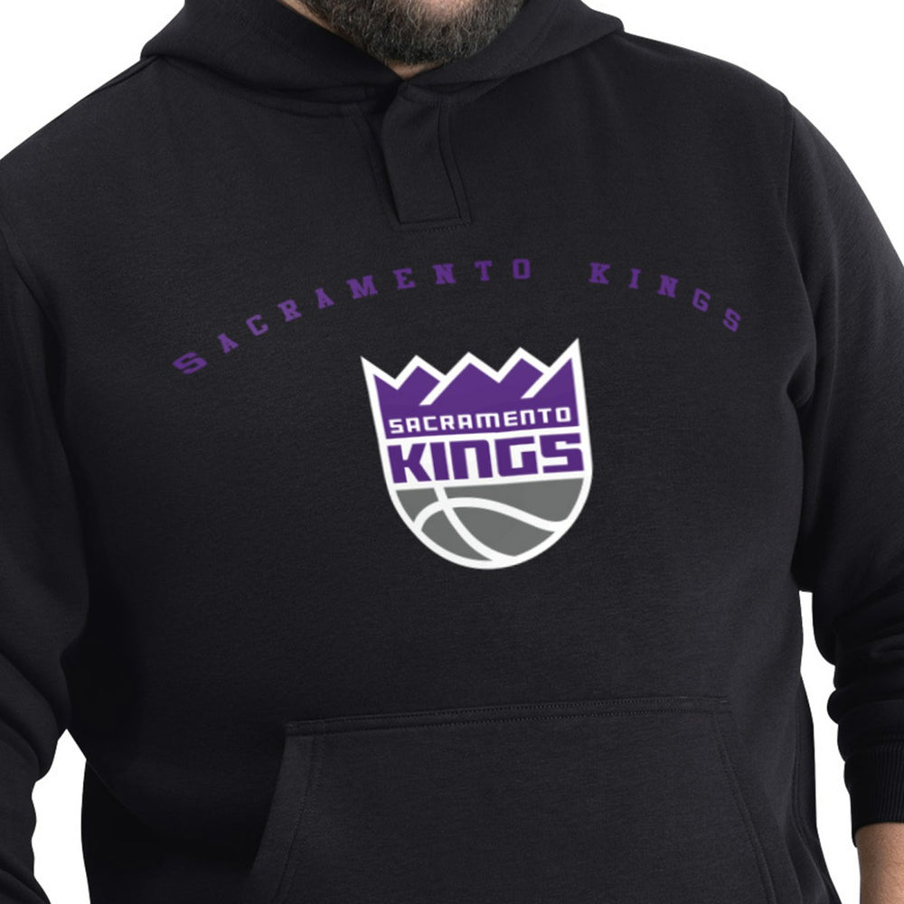 Sacramento Kings G-III Sports by Carl Banks Adaptive Team Arc Fleece Hoodie Black - NBA