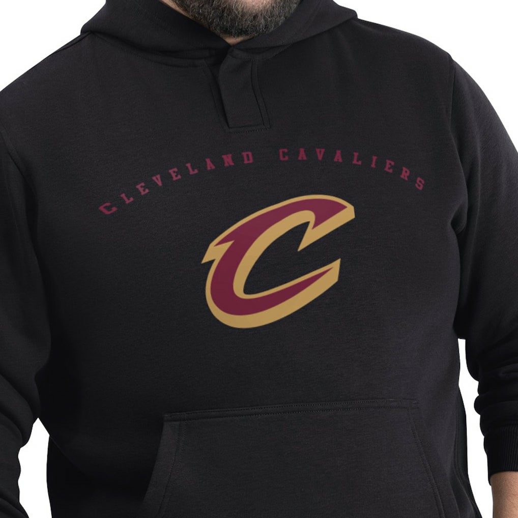 Cleveland Cavaliers G-III Sports by Carl Banks Adaptive Team Arc Fleece Hoodie Black - NBA