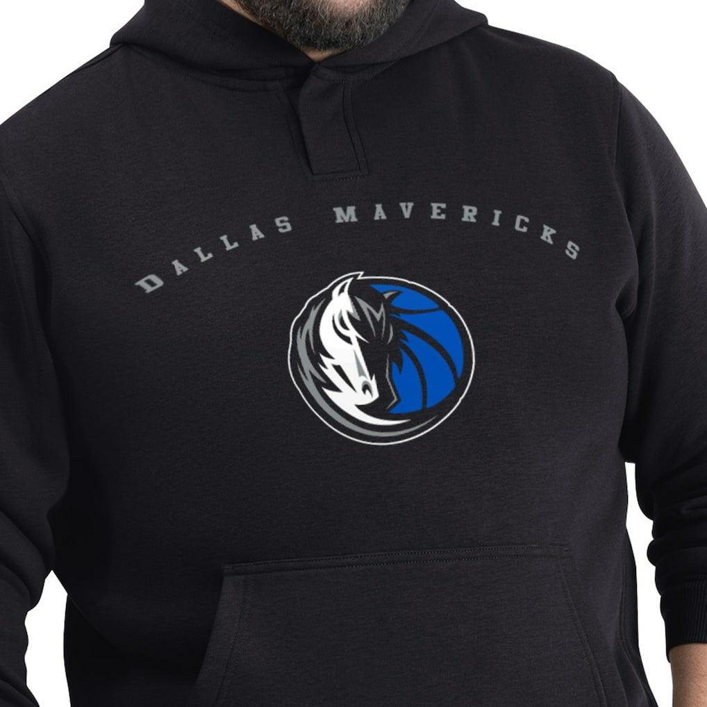 Dallas Mavericks G-III Sports by Carl Banks Adaptive Team Arc Fleece Hoodie Black - NBA