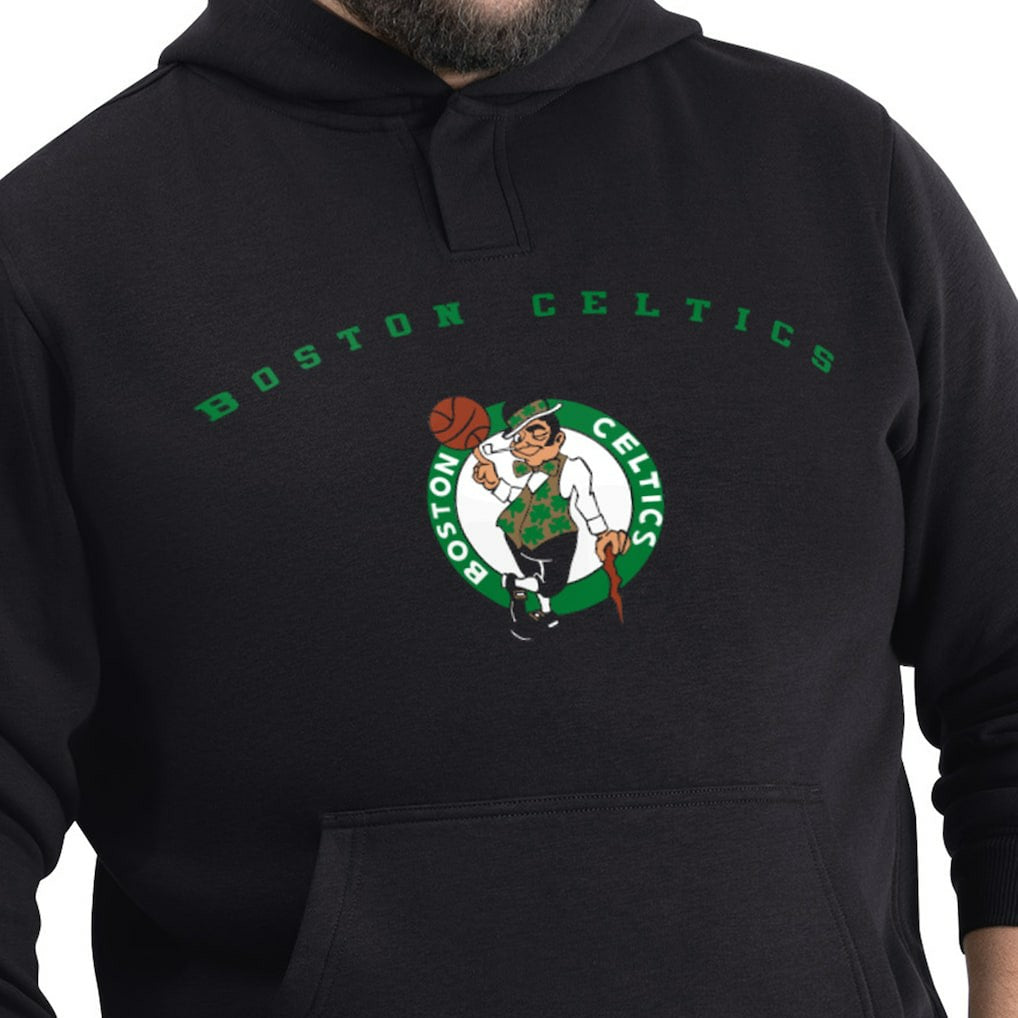 Boston Celtics G-III Sports by Carl Banks Adaptive Team Arc Fleece Hoodie Black - NBA