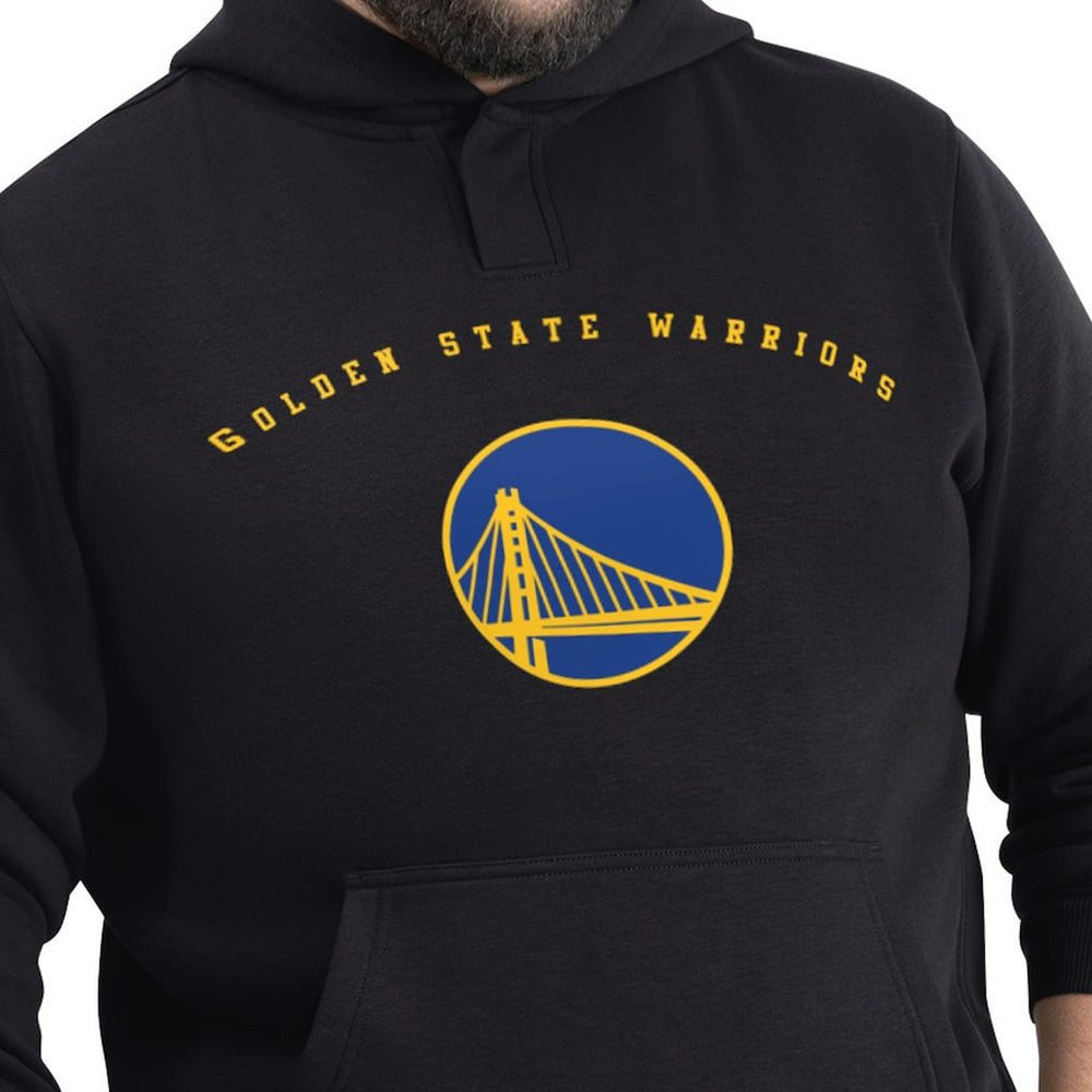 Golden State Warriors G-III Sports by Carl Banks Adaptive Team Arc Fleece Hoodie Black - NBA