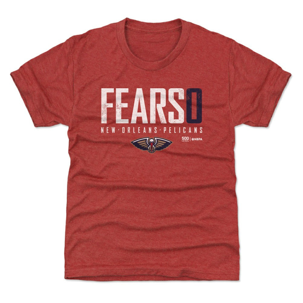 Jeremiah Fears New Orleans Pelicans 500 Level Youth Elite T-Shirt Red - NBA