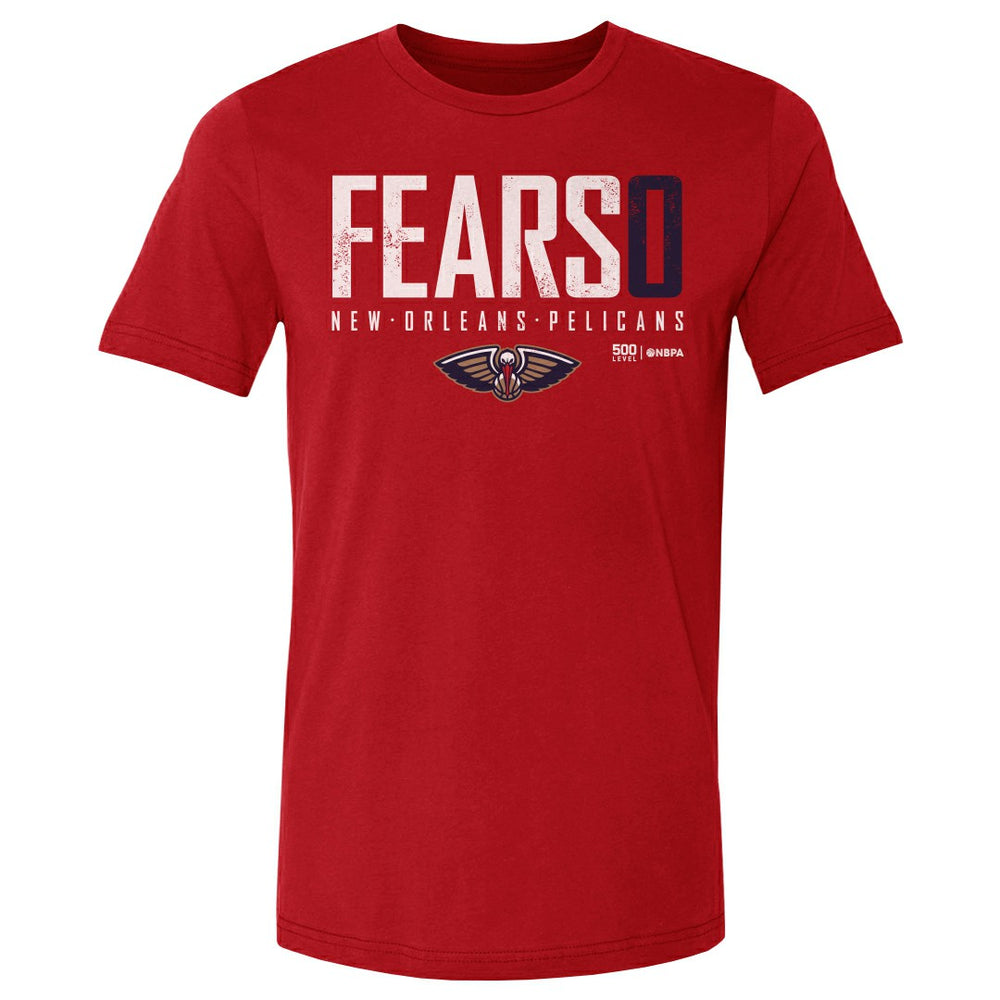 Jeremiah Fears New Orleans Pelicans 500 Level Elite T-Shirt Red - NBA