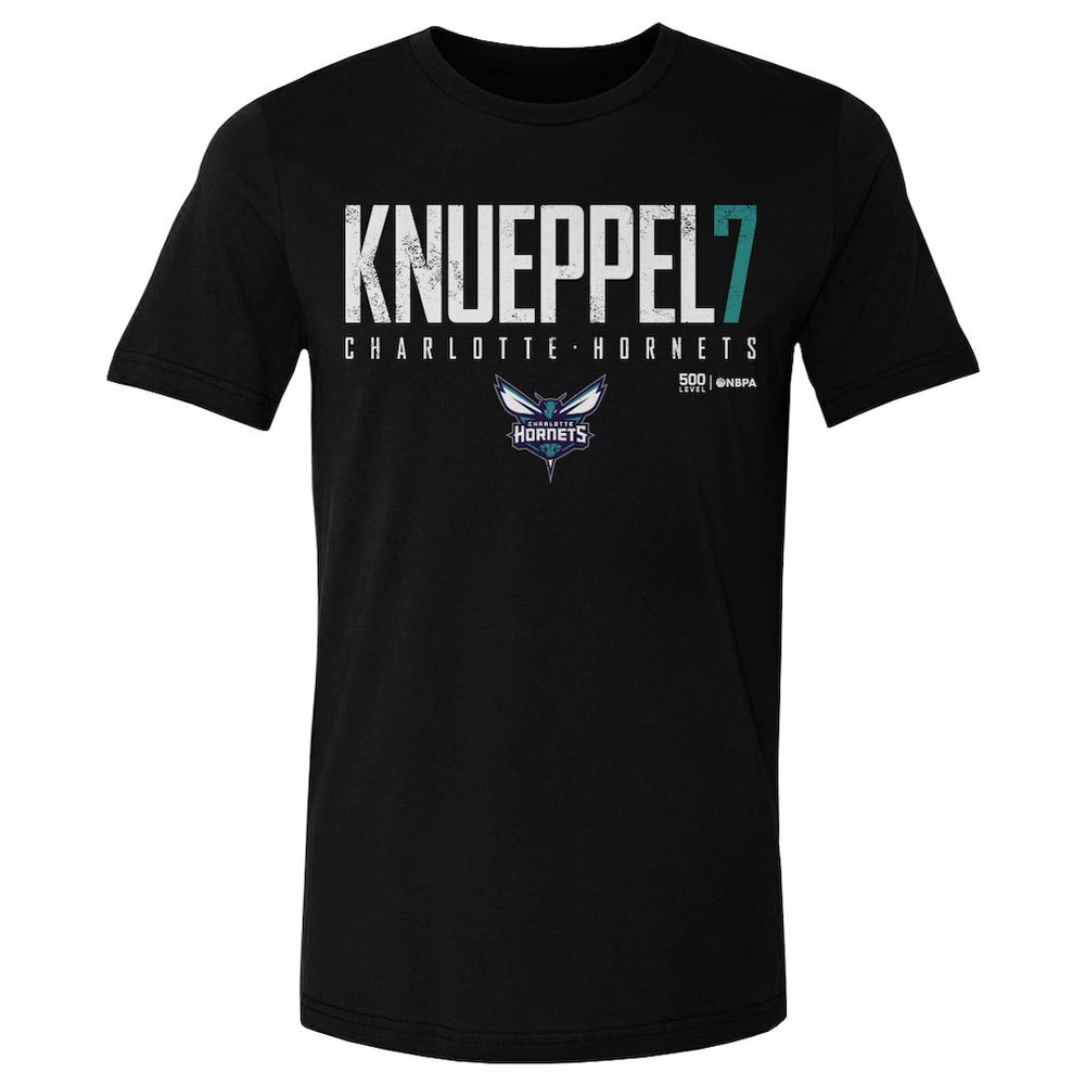 Kon Knueppel Charlotte Hornets 500 Level Elite T-Shirt Black - NBA