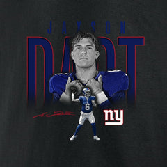 Jaxson Dart New York Giants Humble Shadow Player Graphic T-Shirt Black | NFL