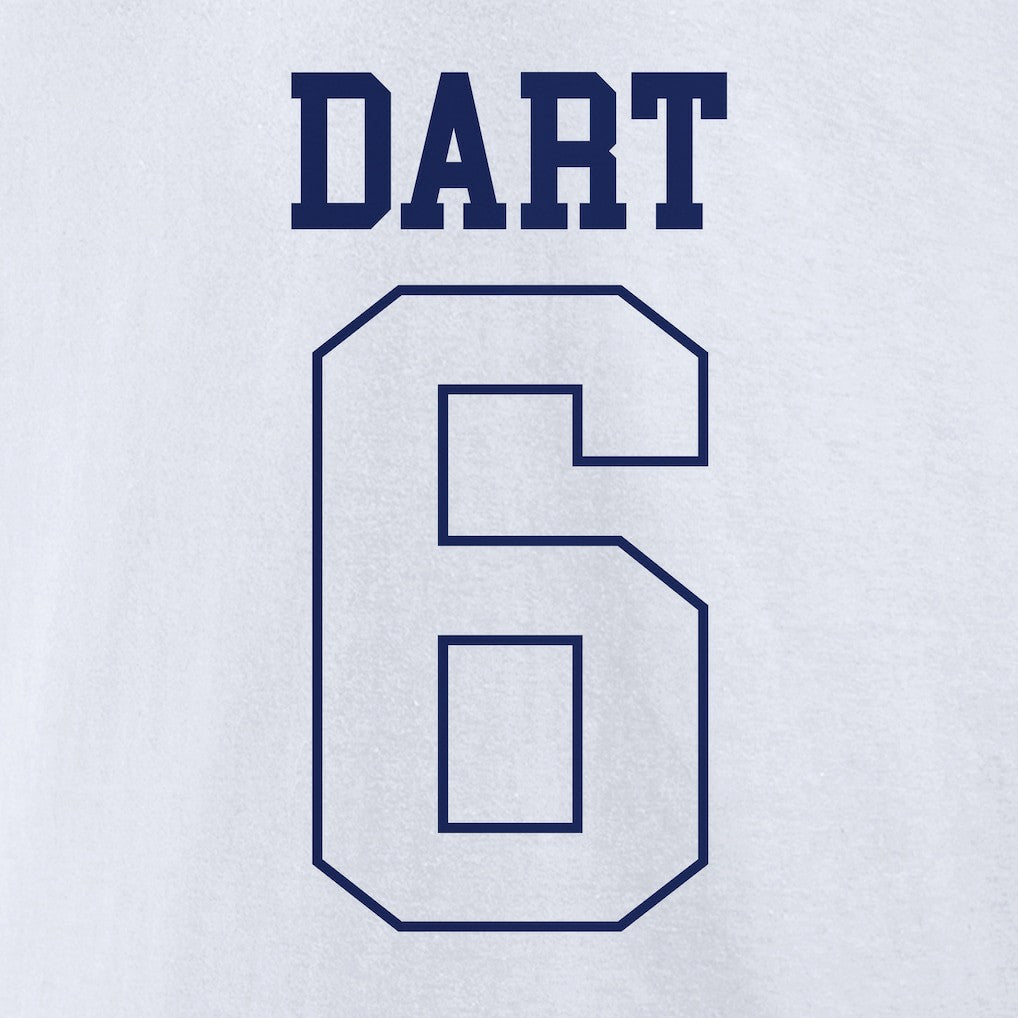 Jaxson Dart New York Giants Tonal Name & Number T-Shirt White | NFL