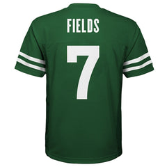 Justin Fields New York Jets Youth Replica Player Jersey Legacy Green | Nike for Sale
