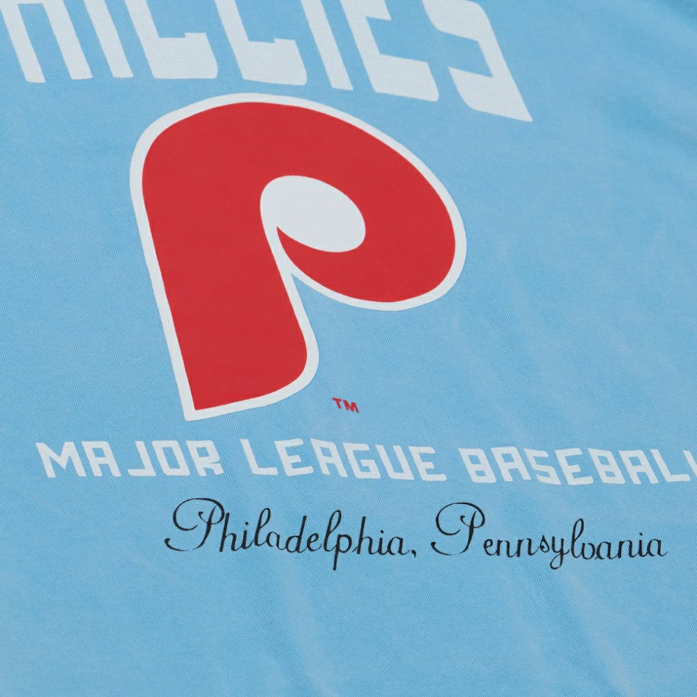 Philadelphia Phillies Mitchell & Ness Women's Cooperstown Cropped Boxy T-Shirt - MLB