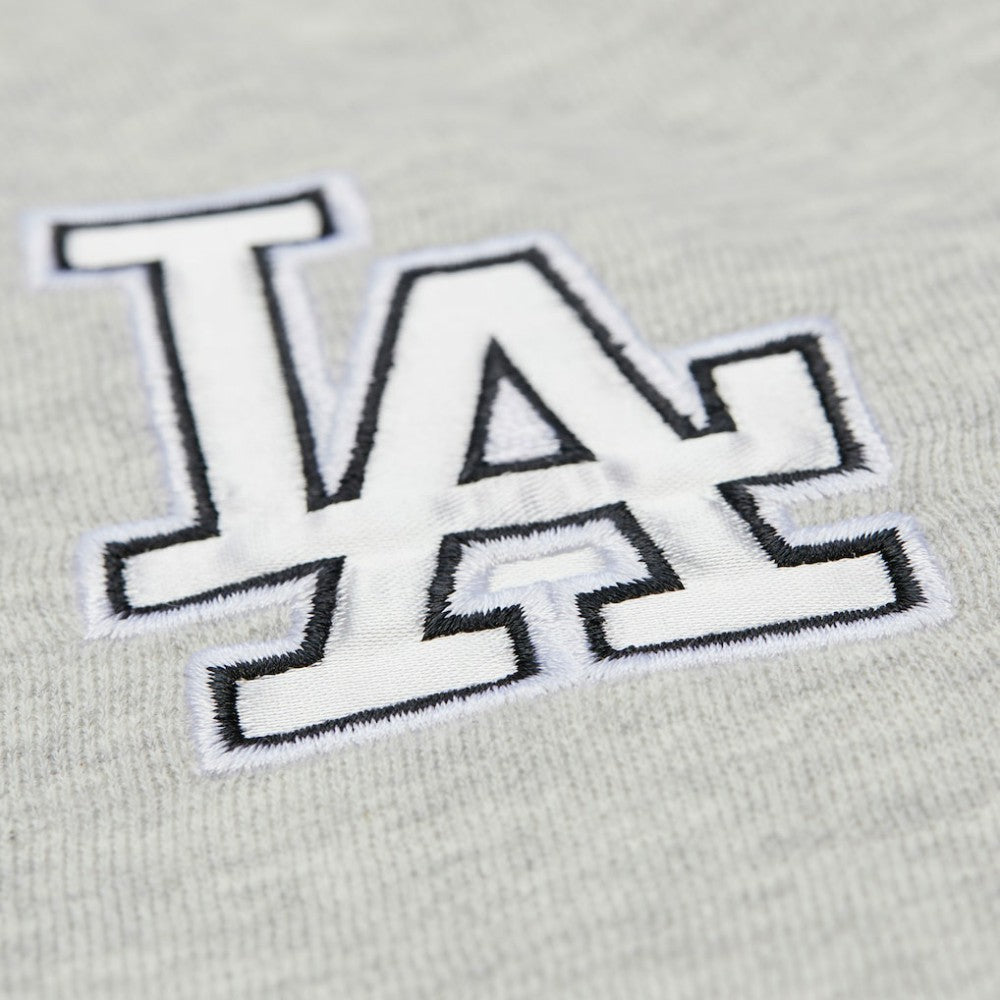 Los Angeles Dodgers Mitchell & Ness Women's Cooperstown Collection V-Neck Cropped Toggle Sweatshirt - MLB