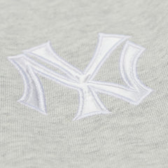 New York Yankees Mitchell & Ness Women's Cooperstown Collection V-Neck Cropped Toggle Sweatshirt - MLB